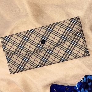 Plaid Wallet / Card Holder